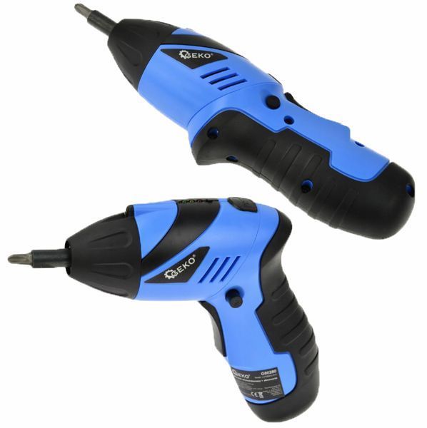 Отвертка аккумуляторная Geko G80280 3,6 В / 1,3 Ач + аксессуары VIO-GEKO-80280 фото