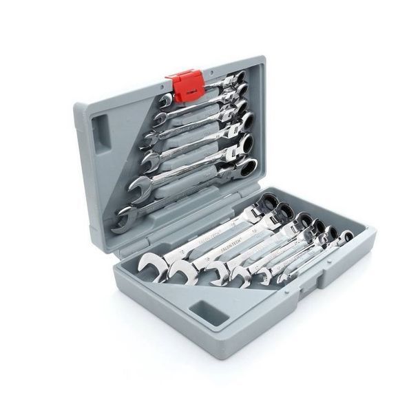 Набір ключів SILVER TOOLS SK-012-01, 12 шт комбінованих VIO-SK-012-01 фото