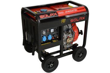 Генератор дизельный SOLAX SDJ8500ME 5,2кВт/5,7кВт, AVR VIO-SDJ8500ME фото