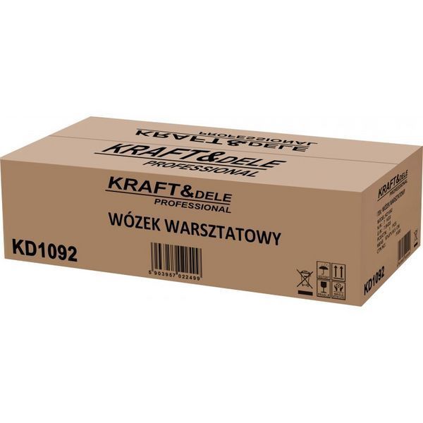 Візок інструментальний 78,5*79*36,5 см Kraft&Dele KD1092 візок підкатний сервісний KD-KD1092 фото