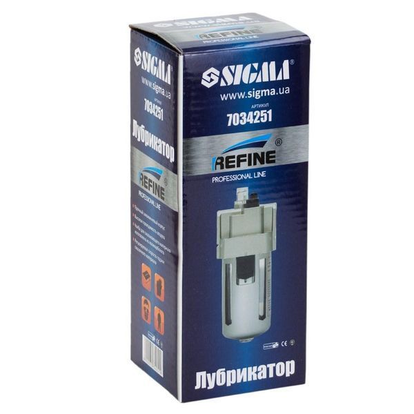 Лубрикатор 5000 л/мин 1/2" SIGMA REFINE (7034251) SG-7034251 фото