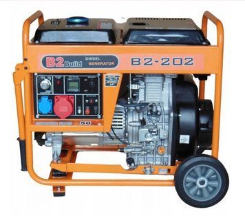 Дизельний генератор 6-6,5кВт Build B2-202 VIO-B2-202 фото