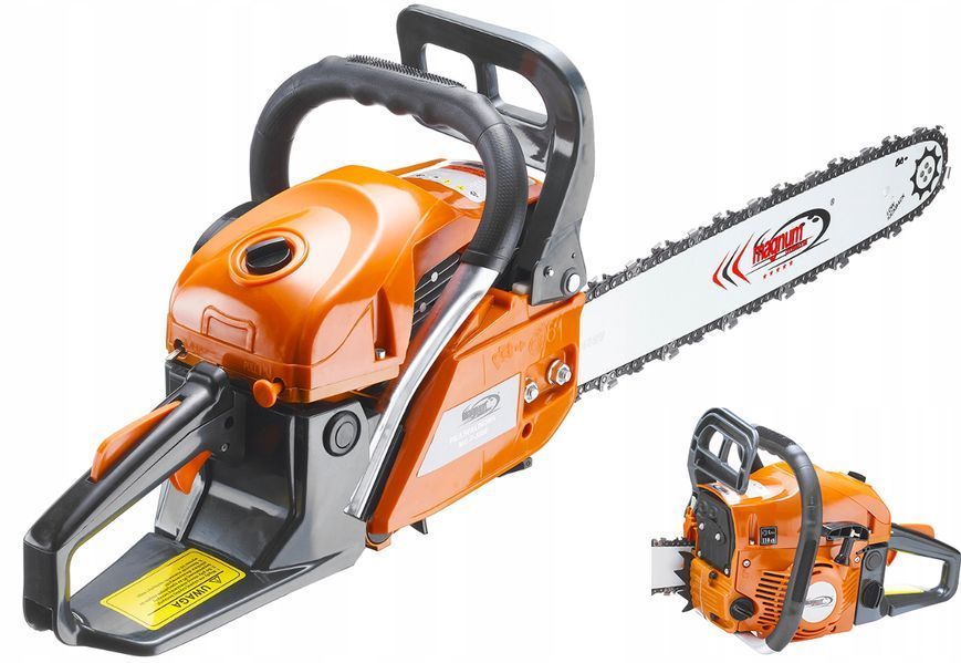 Ланцюгова бензопила шина 40 см Magnum Riwall MG-P-5800 3,8 кВт 52 см3 Бензопила для дома VIO-MG-P-5800 фото