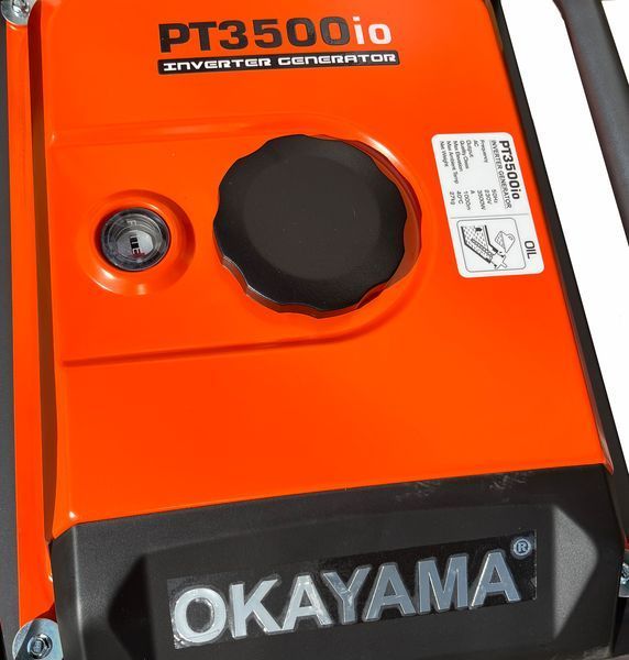 Генератор бензиновый Okaуama PT-З500IO 2.8кВт/3.5кВт, ручной старт VIO-PT-З500IO фото