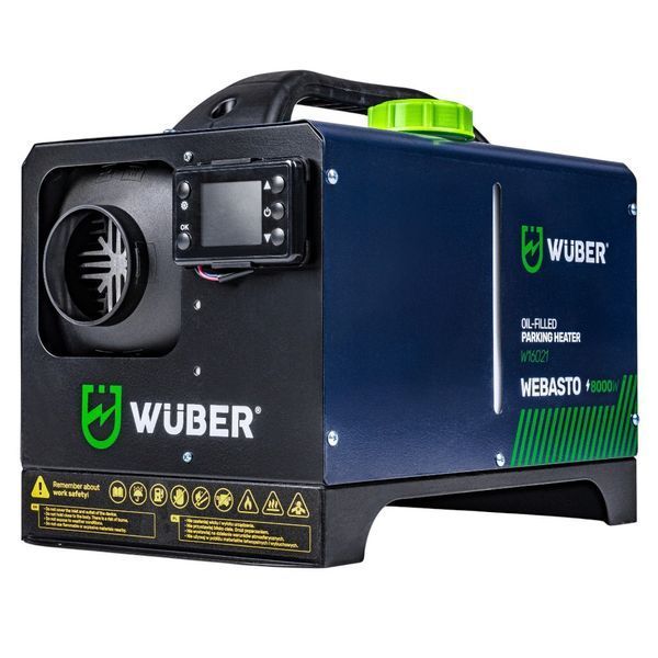 Портативний дизельний обігрівач Wuber W16021 8000 Вт Webasto автономний обігрівач вебасто на дизельному паливі VIO-W16021 фото
